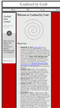 Mobile Screenshot of confusedbycode.com